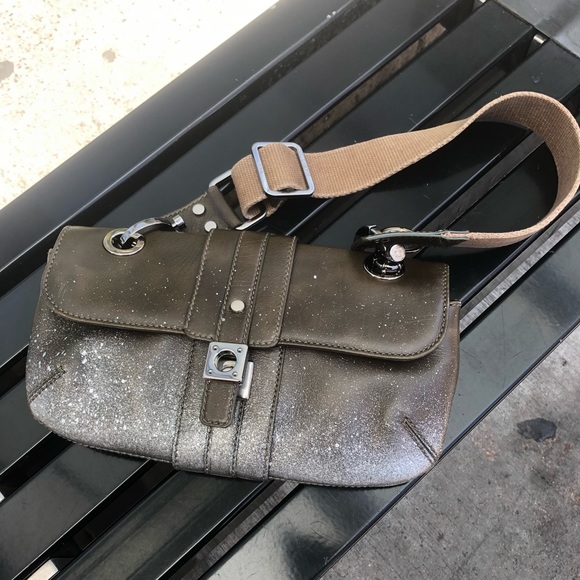 Lanvin leather shoulder clutch bag - Picture 14 of 15